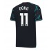 Maillot de foot Manchester City Jeremy Doku #11 Troisième vêtements 2023-24 Manches Courtes